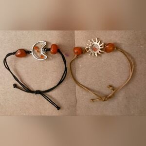 Sun and Moon Bracelet Set